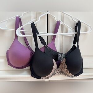 Soma Enhancing Shape Full Coverage Underwire Bra 36B ~ Lot of 2